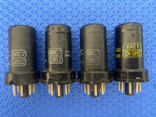 Load image into Gallery viewer, 4 US-Made 1852 6AC7 Vacuum Tubes Industrial Grade Lot Of Four