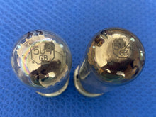Load image into Gallery viewer, Matched Pair Westinghouse Reliatron 5U4 5U4GB Vacuum Tubes Copper Getter-Support Rods