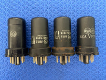 Load image into Gallery viewer, 4 RCA 6AC7 Vacuum Tubes Valves Lot Of Four