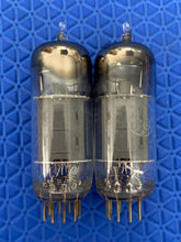 Load image into Gallery viewer, Matched Pair General Electric GE 12BH7 12BH7A Vacuum Tubes Valves 12AU7 Substitute For Tube Rolling NOS-Testing