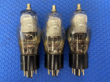 Load image into Gallery viewer, 3 Super Silvertone 6K7 6K7G Vacuum Tubes Valves Lot Of Three