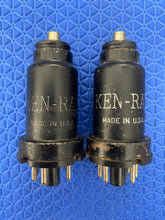Load image into Gallery viewer, 2 Ken-Rad VT-86 6K7 Milspec Vacuum Tubes Valves Lot Of Two