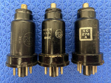 Load image into Gallery viewer, 3 RCA 6B8 VT-93 Milspec Vacuum Tubes Valves Lot Of Three