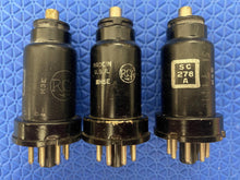 Load image into Gallery viewer, 3 RCA 6B8 VT-93 Milspec Vacuum Tubes Valves Lot Of Three