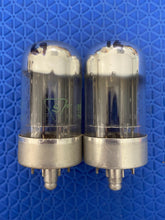 Load image into Gallery viewer, Matched Pair Sylvania 7N7 Vacuum Tubes