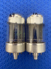 Load image into Gallery viewer, Matched Pair Sylvania 7N7 Vacuum Tubes Valves