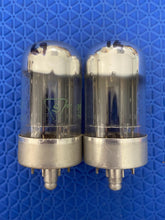 Load image into Gallery viewer, Matched Pair Sylvania 7N7 Vacuum Tubes