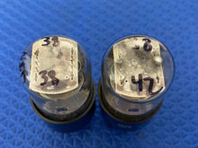 Load image into Gallery viewer, Matched Pair General Electric GE 12SL7 12SL7GT Vacuum Tubes Valves NOS NIB