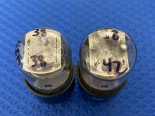 Load image into Gallery viewer, Matched Pair General Electric GE 12SL7 12SL7GT Vacuum Tubes NOS NIB