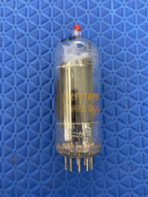 Load image into Gallery viewer, RCA Clear Top Red Tip Low Noise 6CG7 6FQ7 Vacuum Tube With Shields
