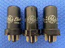 Load image into Gallery viewer, 3 General Electric GE 12SC7 Vacuum Tubes Valves Lot Of Three