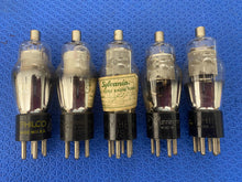 Load image into Gallery viewer, 5 US-Made Number Type 78 #78 Vacuum Tubes Valves Mesh Plate Lot Of Five