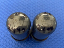 Load image into Gallery viewer, Matched Pair Hytron 6V6 6V6GT Vacuum Tubes Valves Black Glass NOS-Testing