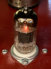 Load image into Gallery viewer, Sylvania Black Plate 5814 12AU7 12AU7A ECC82 Vacuum Tube Milspec / Industrial 14MM Harp Getter For Your Bottlehead Or Univalve