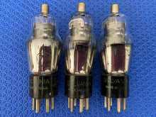 Load image into Gallery viewer, 3 Sylvania Number / Type 78 #78 Vacuum Tubes Valves Shoulder ST-Shape Lot Of Three