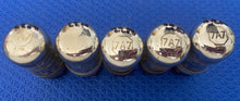 Load image into Gallery viewer, 5 Matched Sylvania 7A7 Vacuum Tubes Valves NOS-Testing Lot Of Five