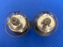 Load image into Gallery viewer, 2 Silvertone Number / Type 24 #24 224 #224 Vacuum Tubes Valves Globe Balloon Mesh Plate NOS-Testing Lot Of Two