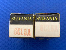 Load image into Gallery viewer, 2 Sylvania 6CL8 6CL8A Vacuum Tubes NOS NIB Lot Of Two