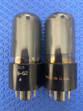 Load image into Gallery viewer, Matched Pair Hytron 6V6 6V6GT Vacuum Tubes Gray Side And Top Glass NOS-Testing