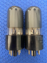 Load image into Gallery viewer, Matched Pair Motorola Hytron 6V6 6V6GT Vacuum Tubes Valves Gray Side And Top Glass NOS-Testing
