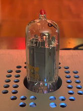 Load image into Gallery viewer, RCA Clear Top Red Tip Low Noise 6CG7 6FQ7 Vacuum Tube With Shields