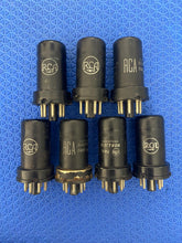 Load image into Gallery viewer, 7 RCA 1852 6AC7 Vacuum Tubes Industrial Grade Lot Of Seven