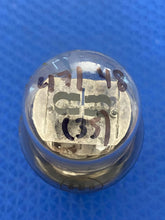 Load image into Gallery viewer, Sylvania 6E6 Vacuum Tube Valve Engraved / Stamped Base
