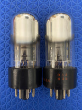Load image into Gallery viewer, Matched Pair Sylvania 6K6 6K6GT Vacuum Tubes Valves Silver Tops