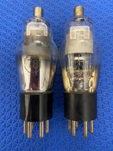 Load image into Gallery viewer, 2 US-Made Number Type 78 #78 Vacuum Tubes Valves Engraved Hot-Stamped Base Mesh Plate Lot Of Two NOS-Testing