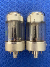 Load image into Gallery viewer, Matched Pair Sylvania 7N7 Vacuum Tubes