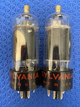 Load image into Gallery viewer, 2 Sylvania 6BQ6 6BQ6GT 6BQ6GTB 6CU6 Vacuum Tubes NOS NIB Lot Of Two