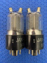 Load image into Gallery viewer, Matched Pair Ken-Rad 2C22 JANCKR2C22 7193 Vacuum Tubes Valves Milspec Black Plate NOS NIB