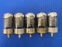 Load image into Gallery viewer, 5 Matched Sylvania 7A7 Vacuum Tubes NOS-Testing Lot Of Five