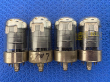 Load image into Gallery viewer, 4 US-Made 7A7 Vacuum Tubes Valves Lot Of Four