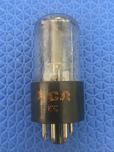 Load image into Gallery viewer, RCA 6X5 6X5GT Vacuum Tube Rectifier Black Plate