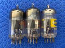 Load image into Gallery viewer, 3 US-Made 12BR7 Vacuum Tubes Valves NOS NIB Lot Of Three