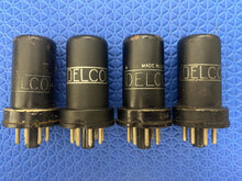 Load image into Gallery viewer, 4 Delco 6SA7 Vacuum Tubes Valves Lot Of Four
