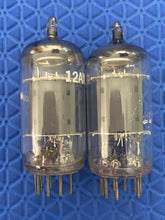 Load image into Gallery viewer, Matched Pair EI Smooth Plate 12AX7 ECC83 Vacuum Tubes Valves NOS-Testing