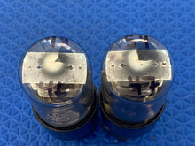 Load image into Gallery viewer, Pair Sylvania 6X5 6X5GT Black Plate Vacuum Tubes Valves Rectifiers