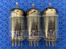 Load image into Gallery viewer, 3 RCA 12AU7 12AU7A ECC82 Black Plate Vacuum Tubes Valves Lot Of Three