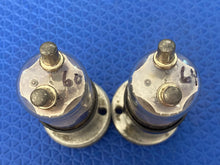 Load image into Gallery viewer, Matched Pair Ken-Rad 2C22 JANCKR2C22 7193 Vacuum Tubes Valves Milspec Black Plate NOS NIB