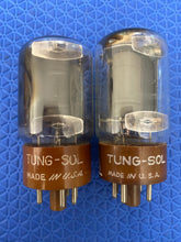 Load image into Gallery viewer, Matched Pair Tung-Sol 6AR6 JAN-CTL-6AR6 6098 Milspec Industrial Vacuum Tubes Valves NOS-Testing