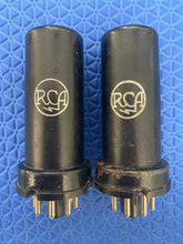 Load image into Gallery viewer, Matched Pair RCA 6N7 Vacuum Tubes Valves