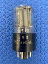 Load image into Gallery viewer, RCA Milspec 6N7 6N7GT JANCRC6N7GT/G Vacuum Tube Valve NOS-Testing