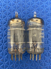 Load image into Gallery viewer, Matched Pair General Electric JG-5751 5751 12AX7 /ECC83 3 Mica O-Getter Milspec / Industrial Vacuum Tubes Valves