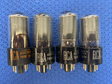 Load image into Gallery viewer, 4 RCA 12L6 12L6GT Vacuum Tubes Valves Lot Of Four