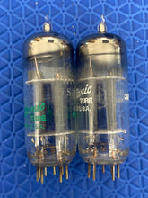 Load image into Gallery viewer, Matched Pair General Electric GE 12BH7 12BH7A Vacuum Tubes Valves 12AU7 Substitute For Tube Rolling NOS NIB