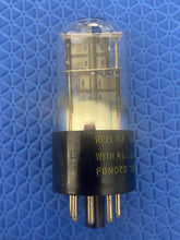Load image into Gallery viewer, Sylvania 6X5 6X5GT Black Plate Vacuum Tube Valve Rectifier