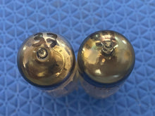 Load image into Gallery viewer, Matched Pair General Electric GE 12B4 12B4A Vacuum Tubes Valves