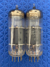 Load image into Gallery viewer, Matched Pair Toshiba 8FQ7 8CG7 6FQ7 6CG7 Vacuum Tubes Valves Copper Support Rods
